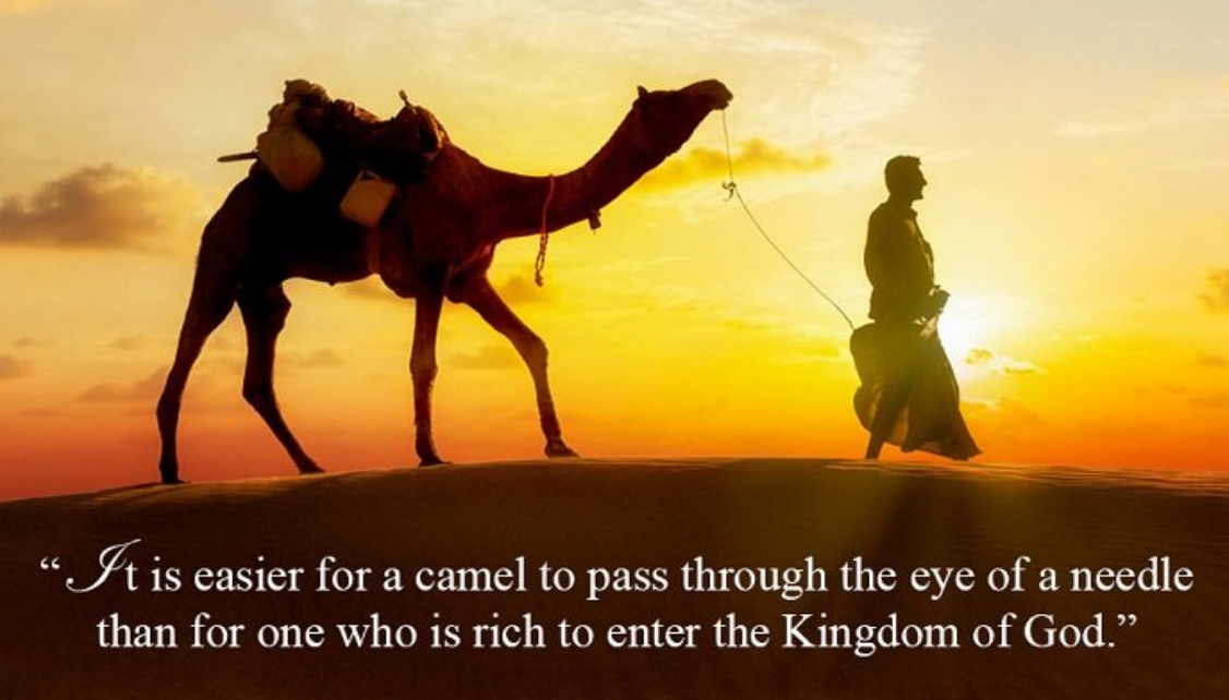 🐪🪡🚪 Camel, Needle, Narrow: The Mercy of Unburdening (Part 1)